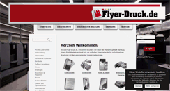 Desktop Screenshot of flyer-druck.de