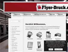Tablet Screenshot of flyer-druck.de